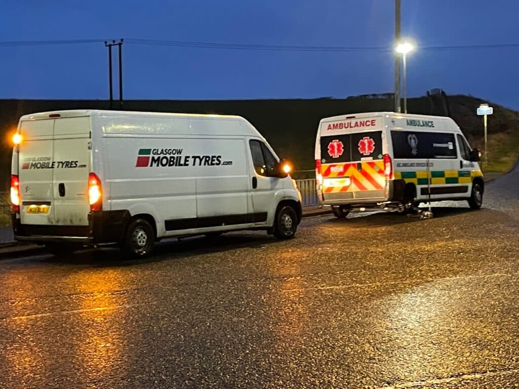 Mobile tyre fitting in Glasgow